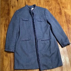 Tweed Blue Coat Sag Harbor
